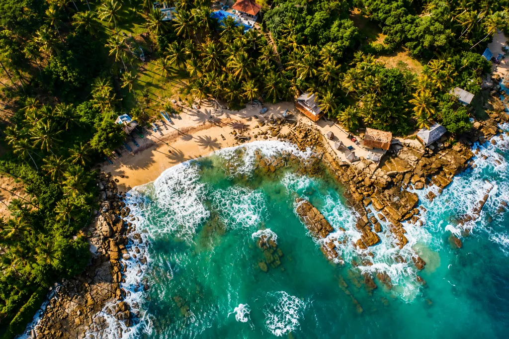Sri Lanka tropical beach holiday